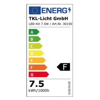 2021 Energie Label LED-Kit 7.5W 3000K Shop