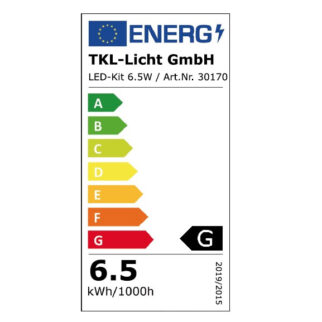 2021 Energie Label LED-Kit GU5.3 6.5W 3000K Shop