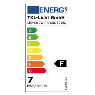 2021 Energie Label LED-Kit 7W 2700K DALI Shop